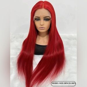 COPY - 13*4 Lace Front 180% Density Long Straight Human Hair Wig 18inches